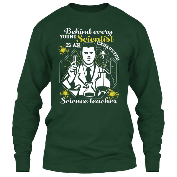 Hehind Every Young Musician T Shirt, An Exhausted Music Teacher T Shirt