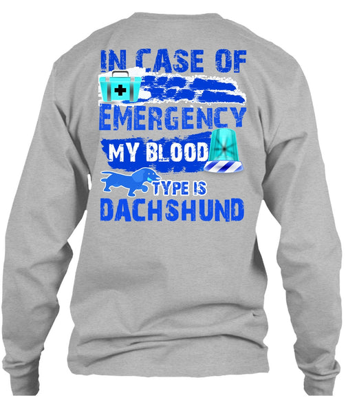 In Case Of Emergency My Blood T Shirt, I Love My Dog T Shirt