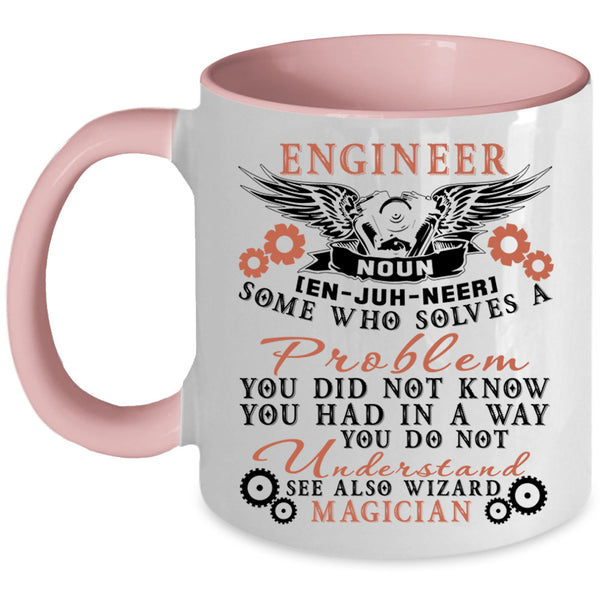 Cool Gift For Engineers Coffee Mug, Engineer Accent Mug
