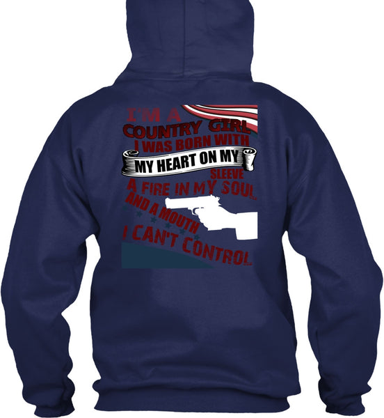 I'm A Country Girl T Shirt, I Can't Control T Shirt