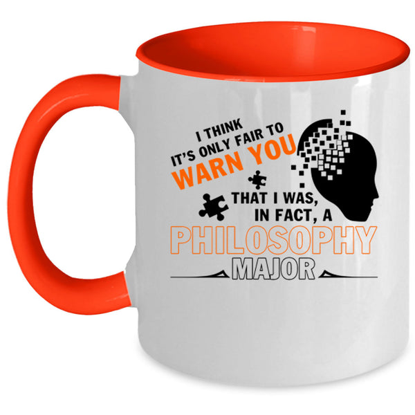 Awesome Philosophist Coffee Mug, Philosophy Major Accent Mug