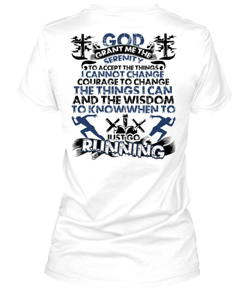 Just Go Running T Shirt, I Love Running T Shirt