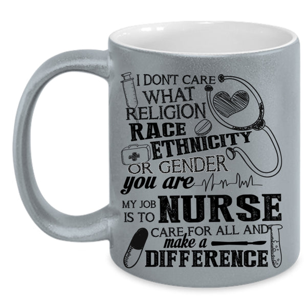 Funny Gift For Nurses Coffee Mug, Cute Nurses Accent Mug