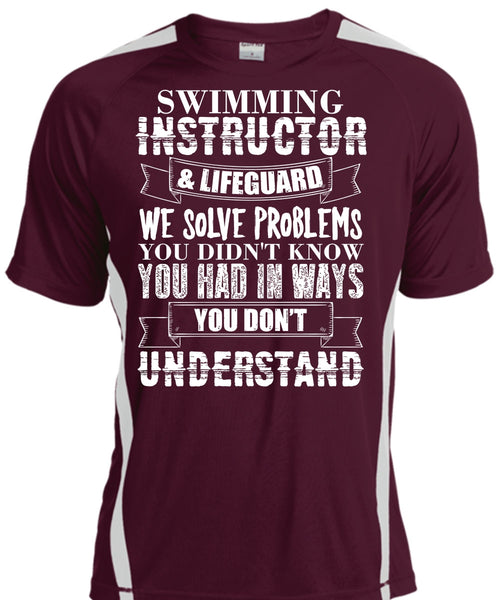 Swimming Instructor T Shirt, Being A Swimmer T Shirt, Cool Shirt