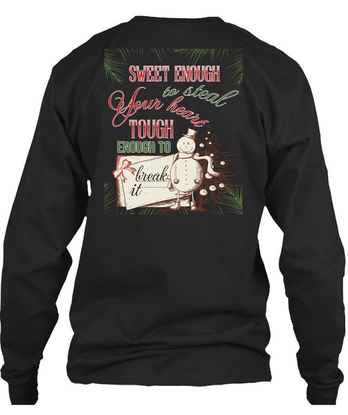 Sweet Enough To Steal Your Heart T Shirt, I Love Christmas T Shirt