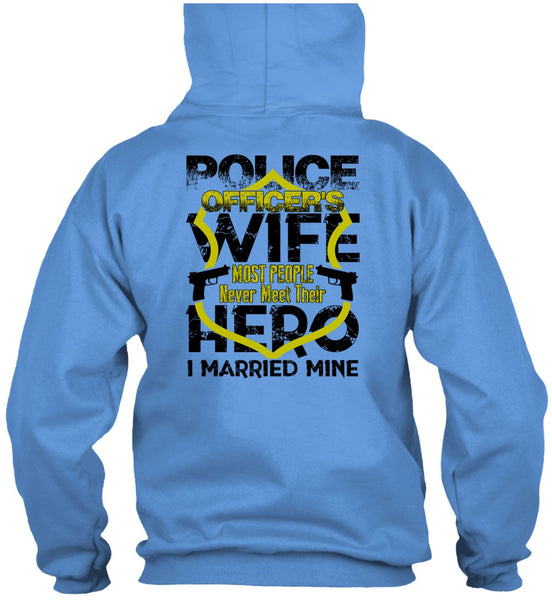 Police Officer's Wife T Shirt, I Love Wife T Shirt