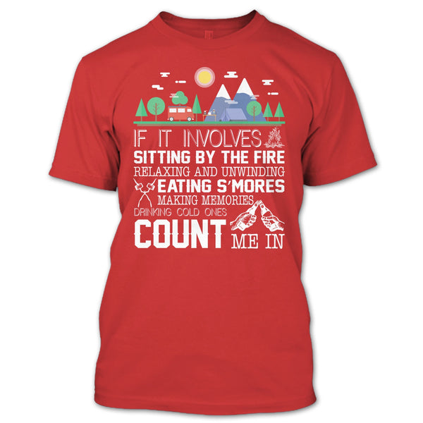 I Don't Need Therapy T Shirt, I Just Need To Go Camping With My Dog T Shirt