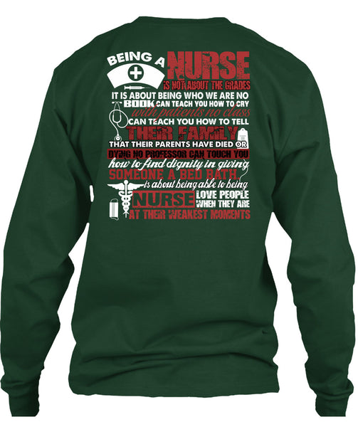 Being A Nurse T Shirt, Nurse Love People T Shirt