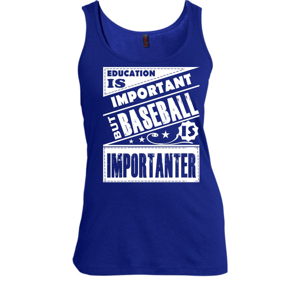 Education Is Important But Baseball Importanter Shirt, Sport Shirt