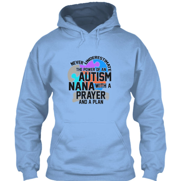 Never Underestimate T Shirt, Coolest Autism Nana T Shirt