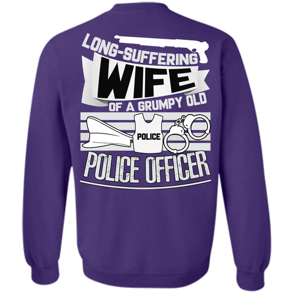 Grumpy Old Police Officer T Shirt, I Love Police Sweatshirt