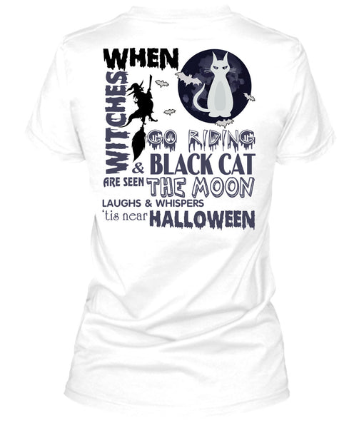 Go Riding And Black Cat Are Seen The Moon T Shirt, I Love You Pumpkin T Shirt