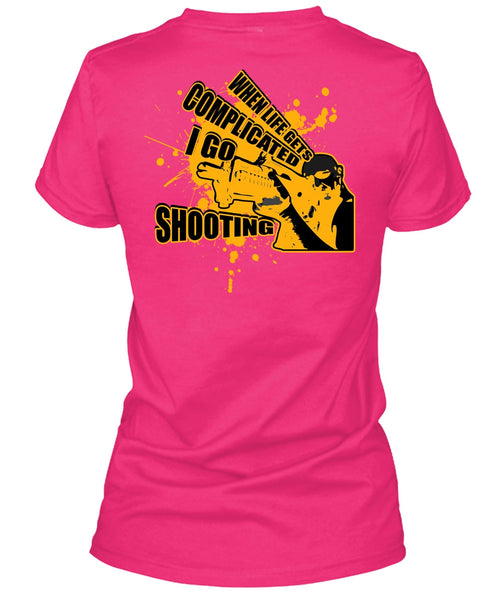 I Go Shooting T Shirt, I Love Hunting T Shirt