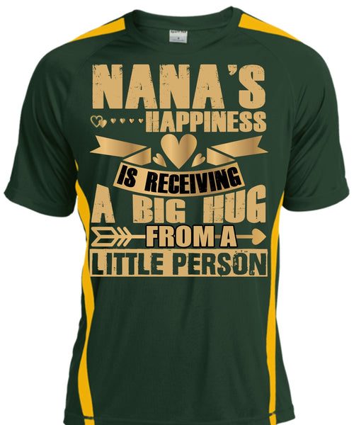 Nana's Happiness Is Receiving A Big Hug T Shirt, I Love Nana T Shirt, Cool Shirt