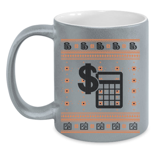 Cool Christmas Gift For Accountant Coffee Mug, Accountant Accent Mug