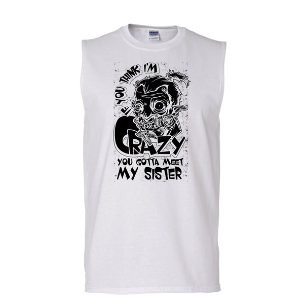 A black t-shirt with the shopify logo