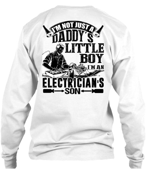 I'm An Electrician's Son T Shirt, I Love Electrician T Shirt