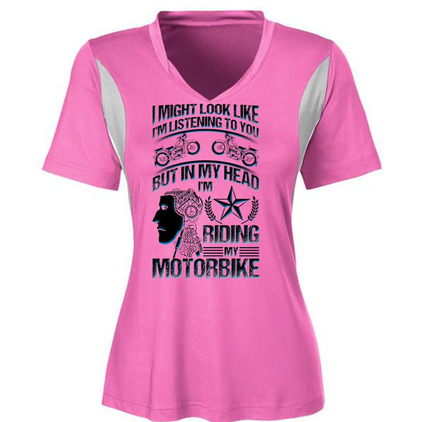 Riding My Motorbike T Shirt, Being A Biker T Shirt, Awesome T-Shirts