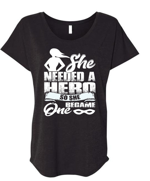 A black t-shirt with the shopify logo