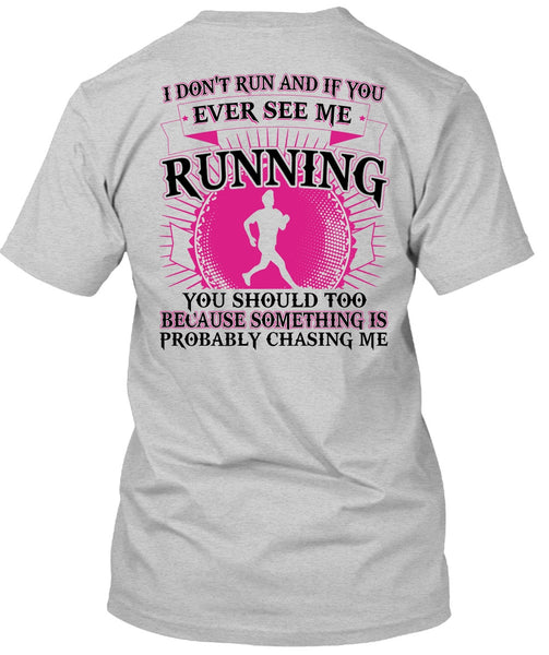 See Me Running T Shirt, I Love Running T Shirt