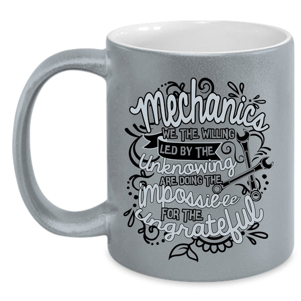 Cute Gift For Mechanics Coffee Mug, Mechanics Accent Mug