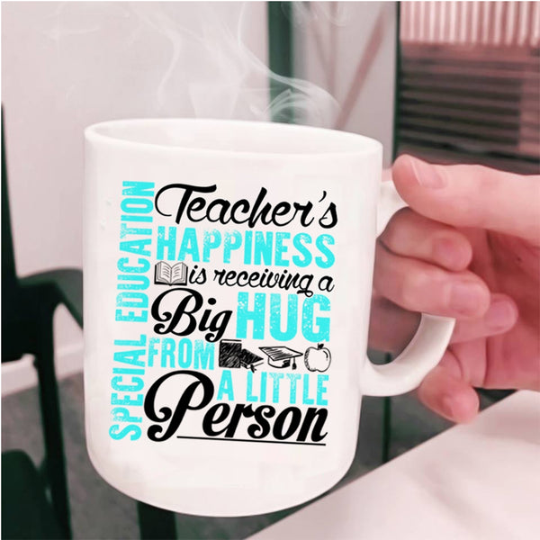 Big Hug Coffee Mug, Special Education Teacher's Happiness Cup
