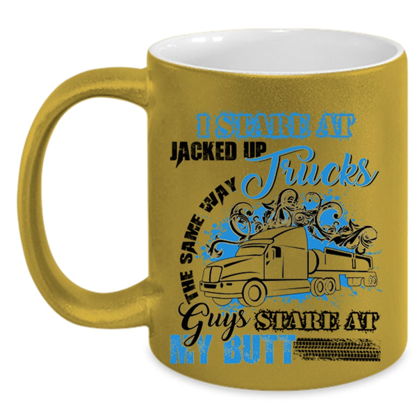 Cool Gift For Trucker Coffee Mug, Trucks Accent Mug