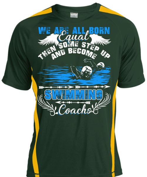 Become Swimming Coach T Shirt, I Love Swimming T Shirt, Cool Shirt