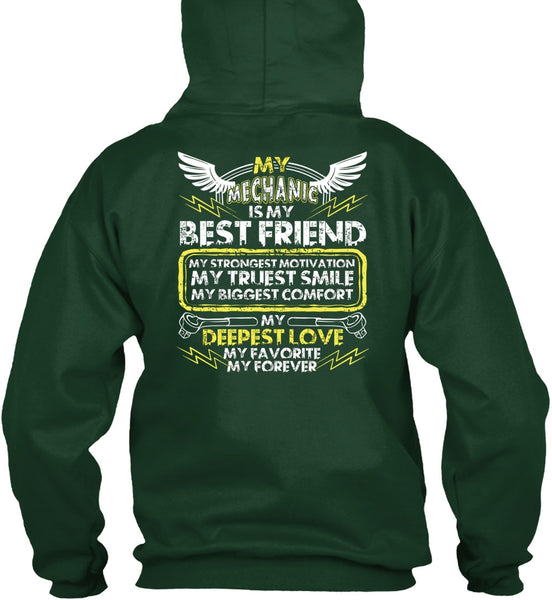 My Mechanic Is My Best Friend T Shirt, My Favorite My Forever T Shirt