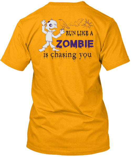 Run Like A Zombie Is Chasing You T Shirt, Wait For Halloween T Shirt