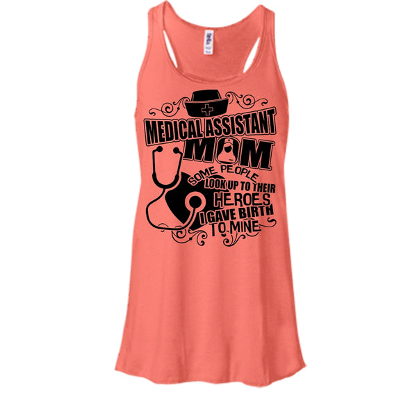 Medical Assistant Mom T Shirt, Gift For Mom Tank Top