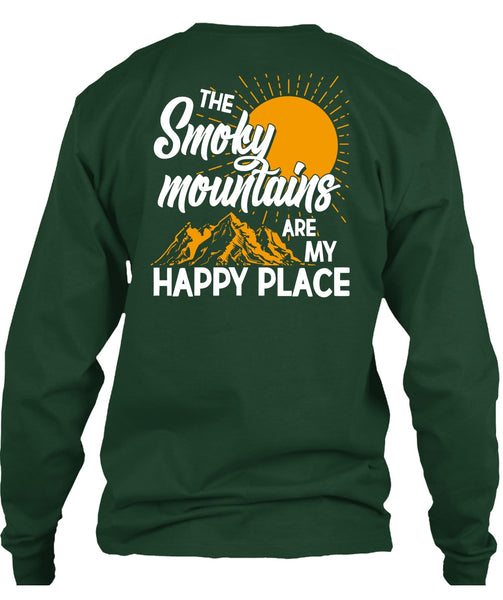 The Smoky Mountains Are My Happy Place T Shirt, My Favorite T Shirt