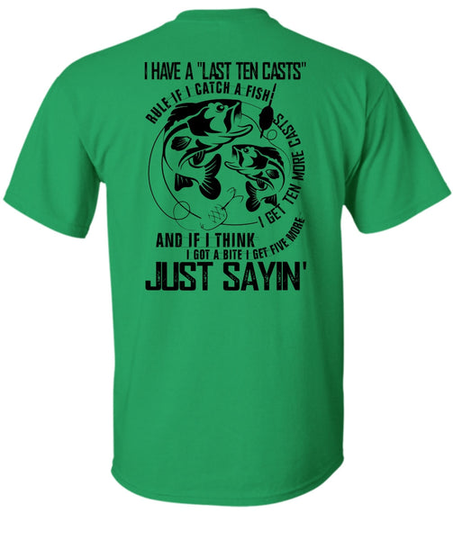 I Catch A Fish T Shirt, I Love Fishing T Shirt