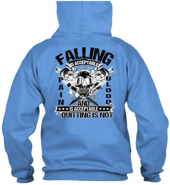 Falling Is Acceptable T Shirt, I Love Veteran T Shirt