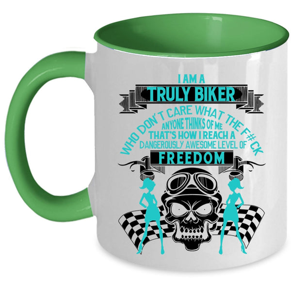 Cool Gift For Truky Biker Coffee Mug, I Am A Truky Biker Accent Mug
