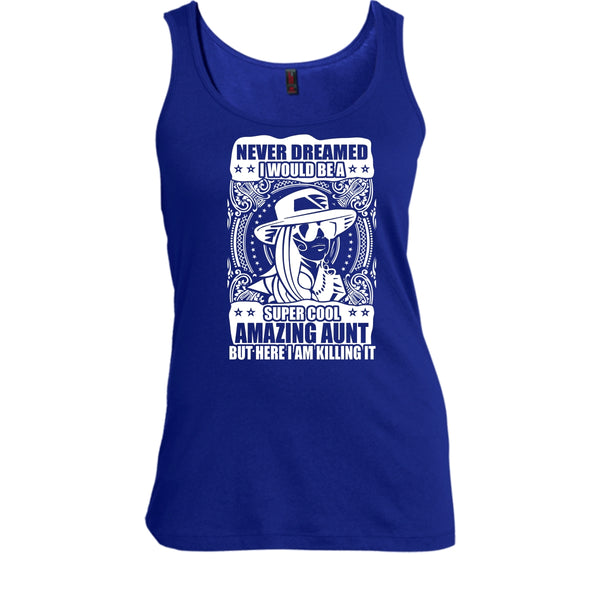 Cool Amazing Aunt T Shirt, Coolest Aunt Tank Top