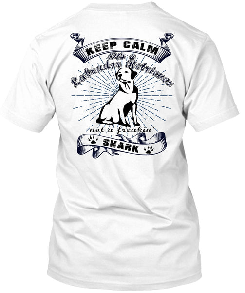 A black t-shirt with the shopify logo