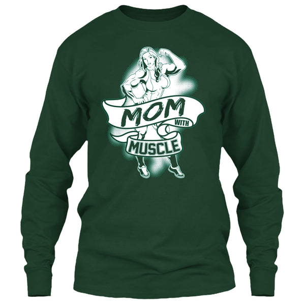 Mom With Muscle T Shirt, Gift For Mom T Shirt