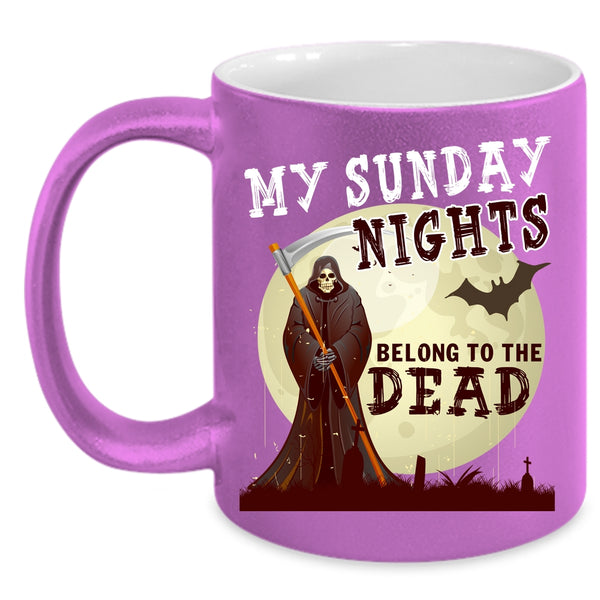 My Sunday Nights Coffee Mug, Funny Saying Coffee Cup