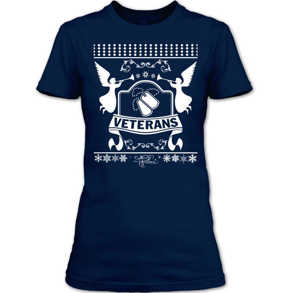 Veterans Merry Christmas T Shirt, Coolest Veteran T Shirt