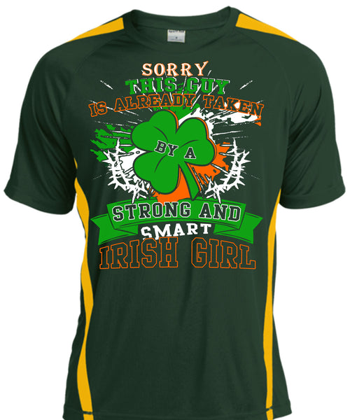 This Guy Is Already Taken By A Smart Irish Girl T Shirt, I Love Irish T Shirt, Cool Shirt