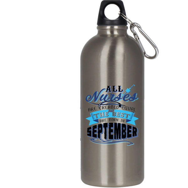 The Best Nurses Are Born In September 20 oz Stainless Steel Bottle,Nurses Outdoor Sports Water Bottle