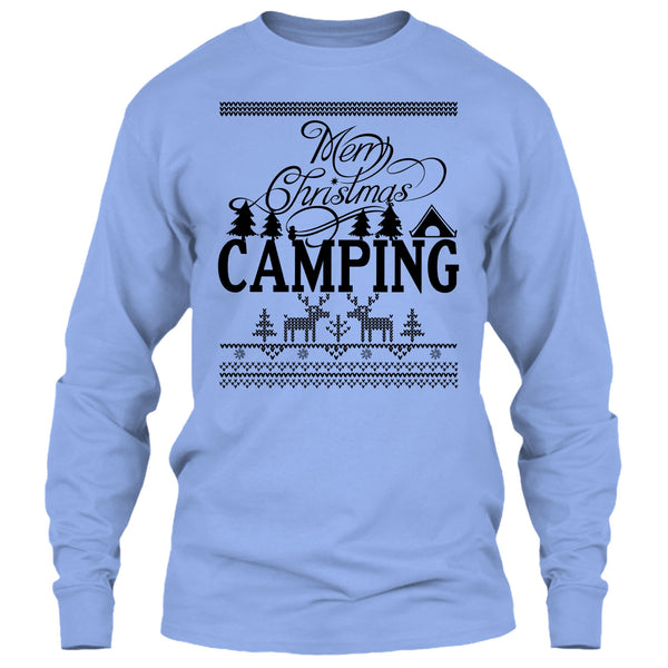 Merry Christmas Camping T Shirt, Gift For Camper T Shirt