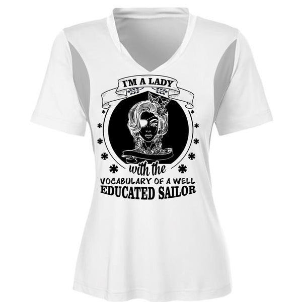 I'm A Lady With Vocabulary Of A Well Educated Sailor T Shirt, My Favorite T Shirt