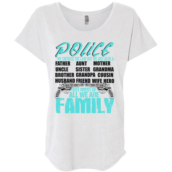 Police We Enforce The Law T Shirt, I Love Police T Shirt, Awesome T-Shirts