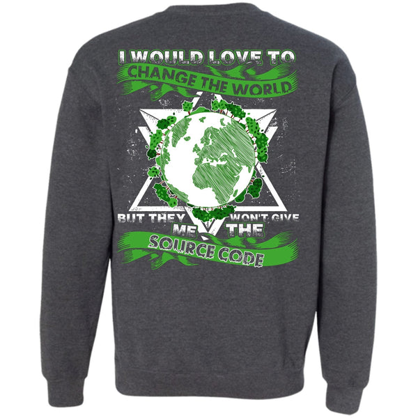 Source Code T Shirt, I Love Programmer Sweatshirt