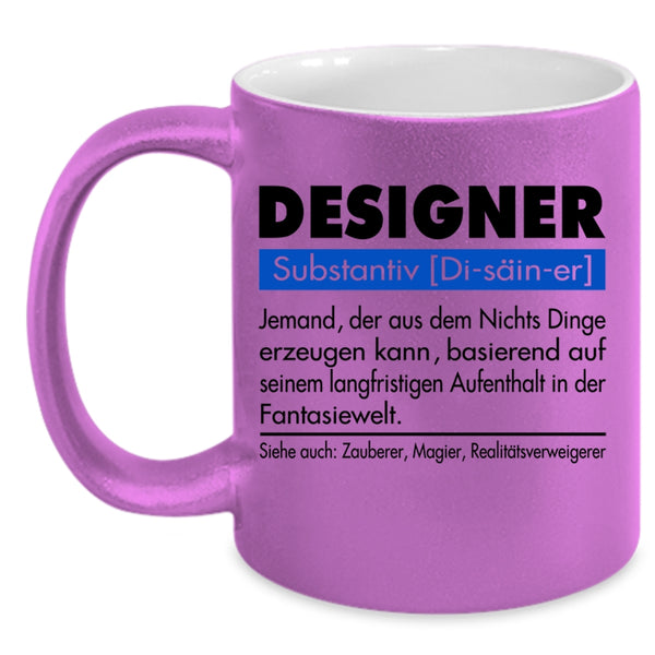 Cool Gift For Designer Coffee Mug, Designer Accent Mug