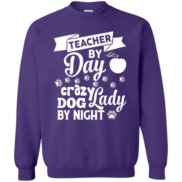 Crazy Dog By Night T Shirt, I'm A Coolest Teacher Sweatshirt