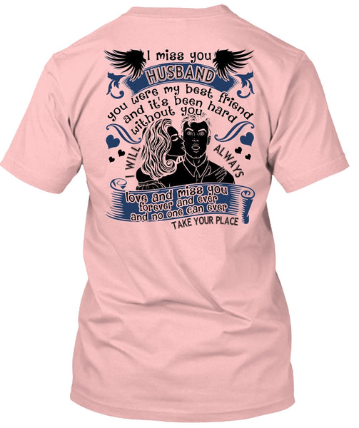 I Miss You Husband T Shirt, I Love Husband T Shirt