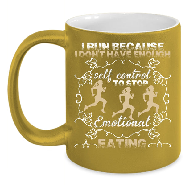 I Run Coffee Mug, Awesome Gift For Runners Coffee Cup